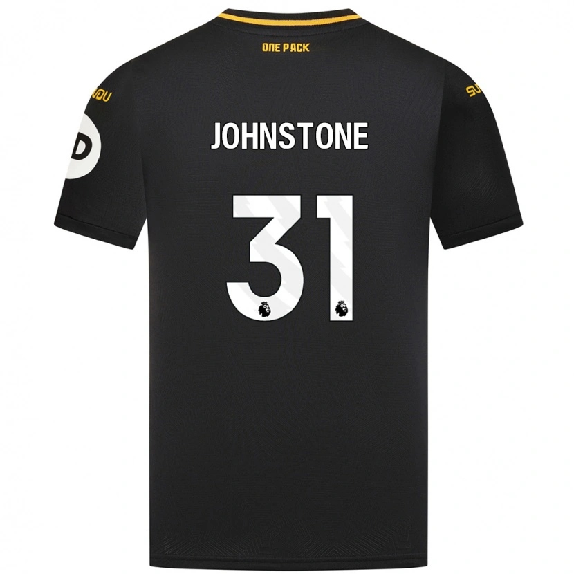 Danxen Kid Sam Johnstone #31 Black Away Jersey 2024/25 T-Shirt