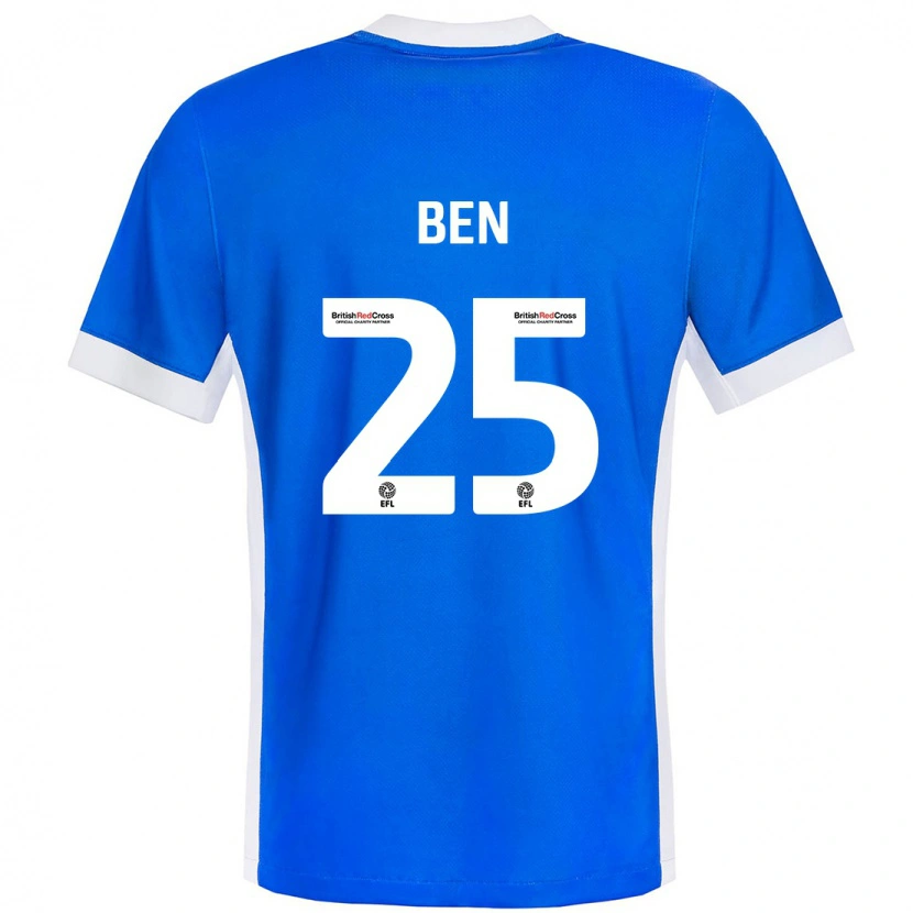 Danxen Kid Ben Davies #25 Blue White Home Jersey 2024/25 T-Shirt