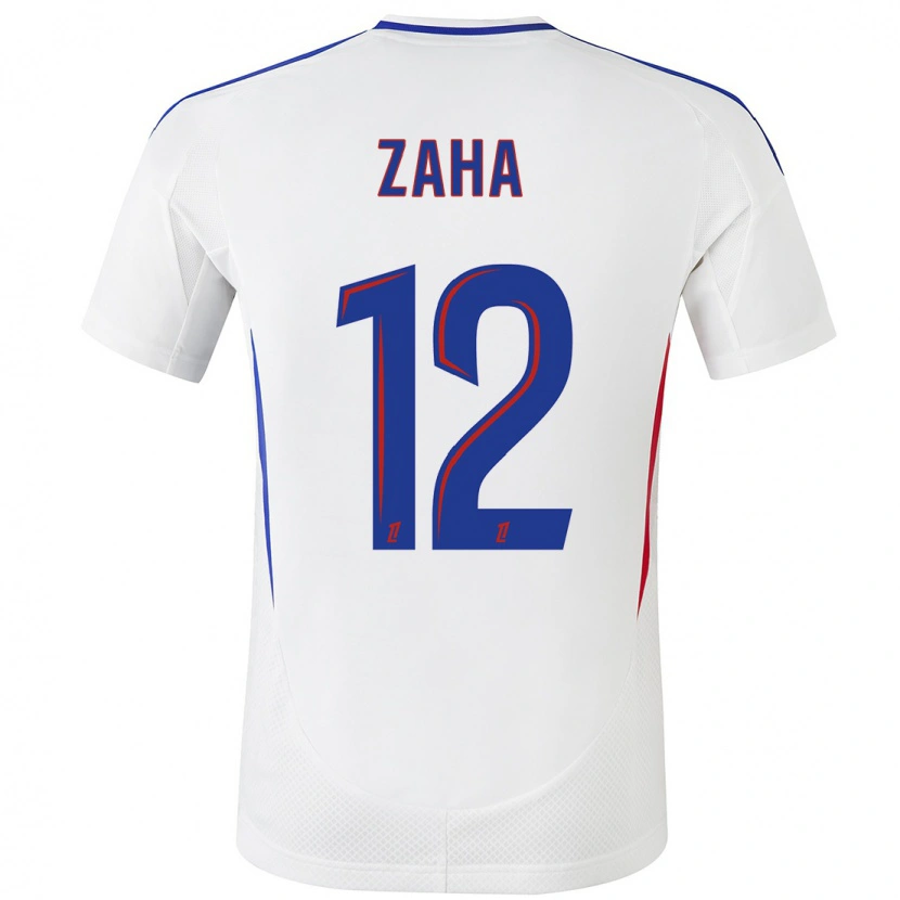 Danxen Kid Wilfried Zaha #12 White Blue Home Jersey 2024/25 T-Shirt