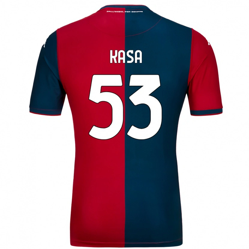 Danxen Kid Lior Kasa #53 Red Dark Blue Home Jersey 2024/25 T-Shirt