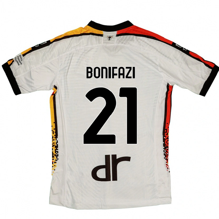 Danxen Kid Kevin Bonifazi #21 White Black Away Jersey 2024/25 T-Shirt