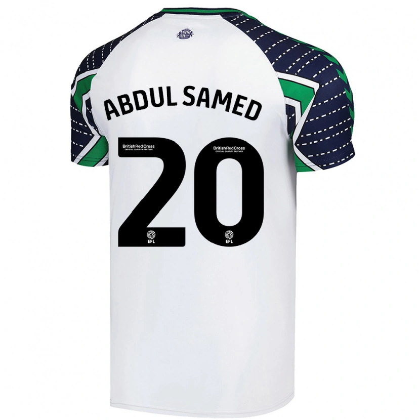 Danxen Kid Salis Abdul Samed #20 White Away Jersey 2024/25 T-Shirt