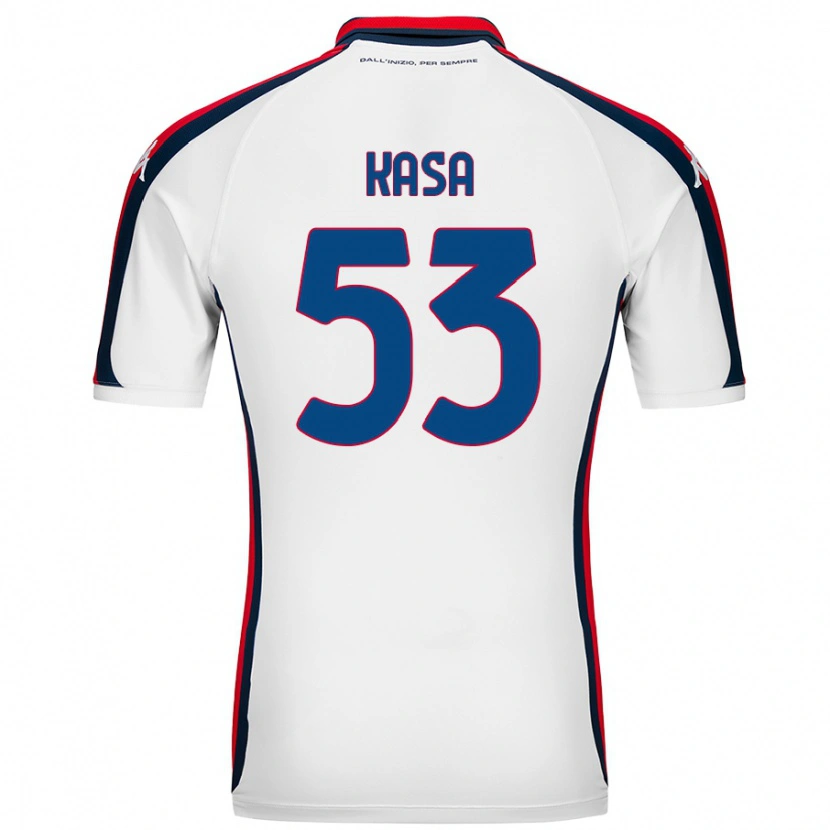 Danxen Kid Lior Kasa #53 White Away Jersey 2024/25 T-Shirt