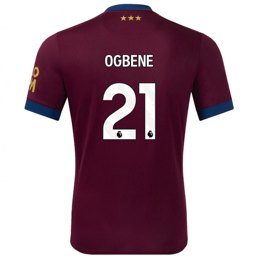 Danxen Kid Chiedozie Ogbene #21 Brown Away Jersey 2024/25 T-Shirt