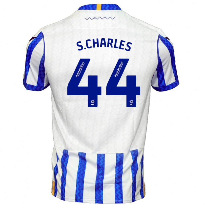 Danxen Kid Shea Charles #44 Blue White Home Jersey 2024/25 T-Shirt