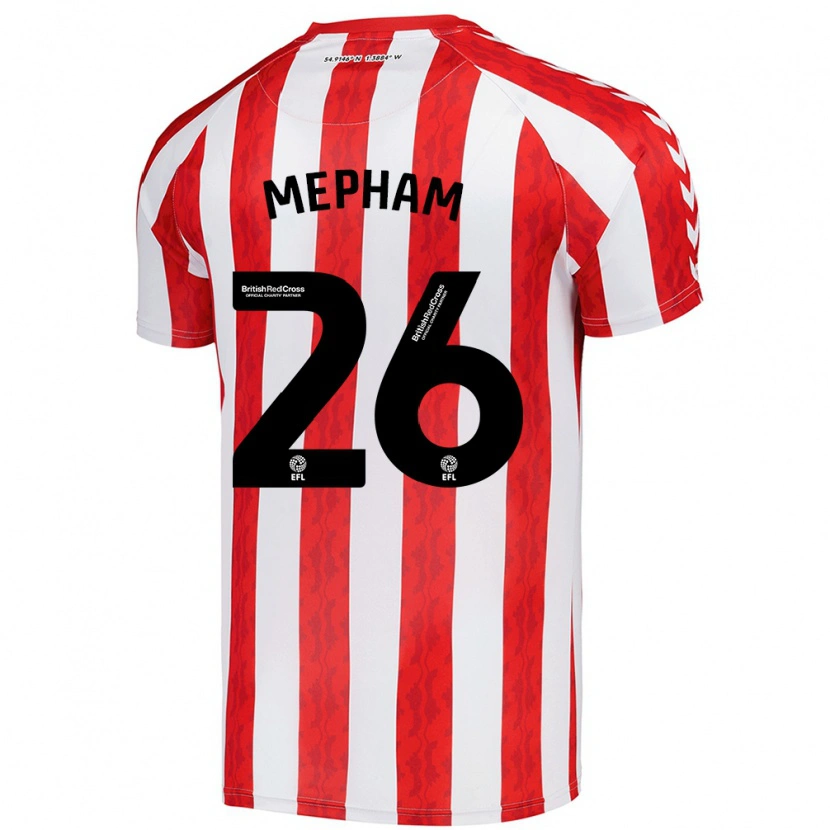 Danxen Kid Chris Mepham #26 Red White Home Jersey 2024/25 T-Shirt