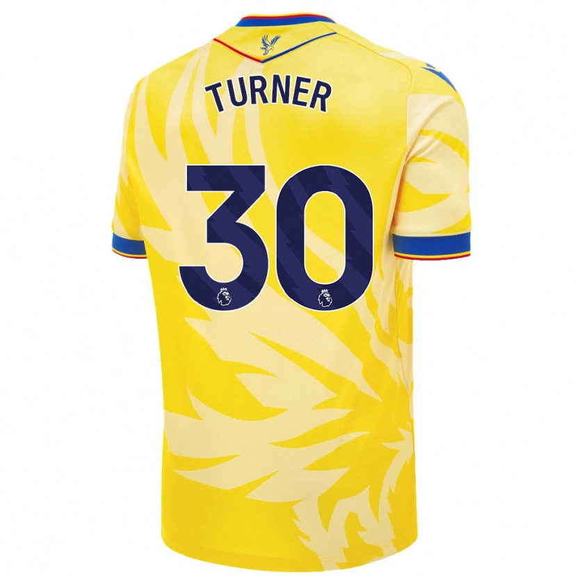 Danxen Kid Matt Turner #30 Yellow Away Jersey 2024/25 T-Shirt