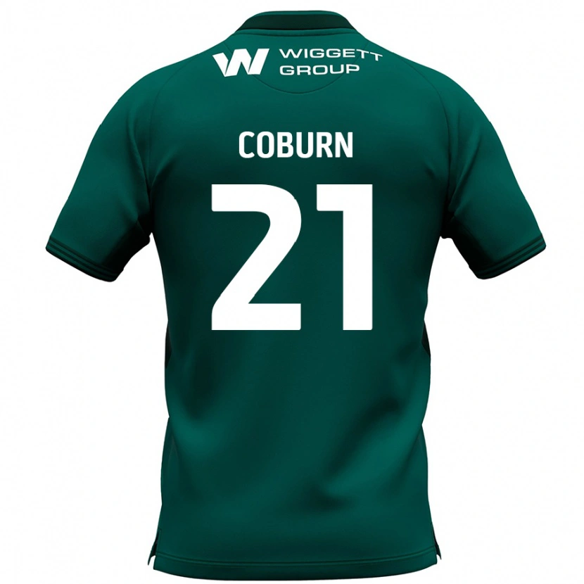 Danxen Kid Josh Coburn #21 Green Away Jersey 2024/25 T-Shirt