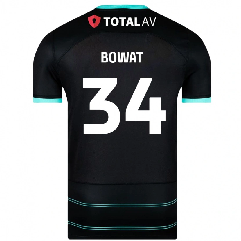 Danxen Kid Ibane Bowat #34 Black Away Jersey 2024/25 T-Shirt