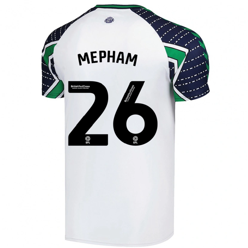 Danxen Kid Chris Mepham #26 White Away Jersey 2024/25 T-Shirt