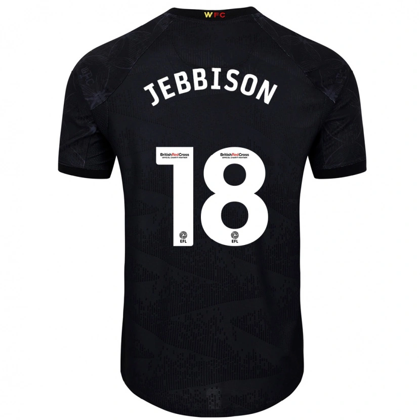 Danxen Kid Daniel Jebbison #18 Black White Away Jersey 2024/25 T-Shirt