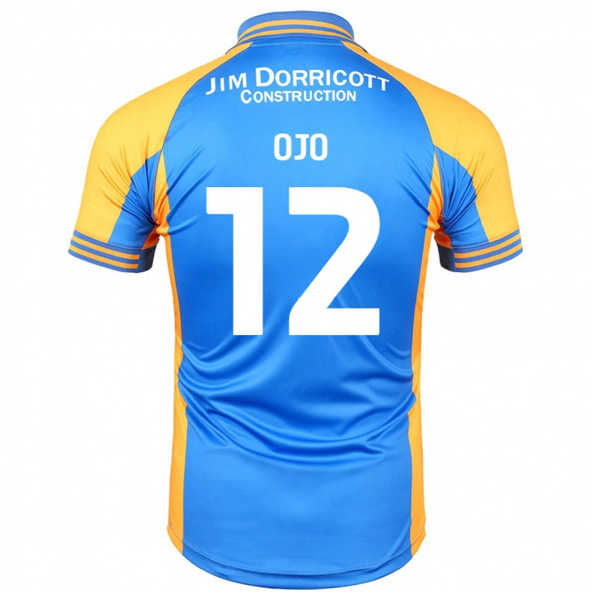 Danxen Kid Funso Ojo #12 Blue Amber Home Jersey 2024/25 T-Shirt