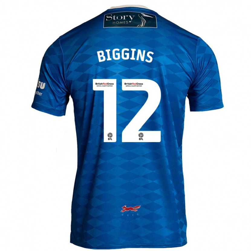 Danxen Kid Harrison Biggins #12 Blue Home Jersey 2024/25 T-Shirt