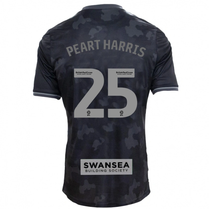 Danxen Kid Myles Peart-Harris #25 Black Away Jersey 2024/25 T-Shirt