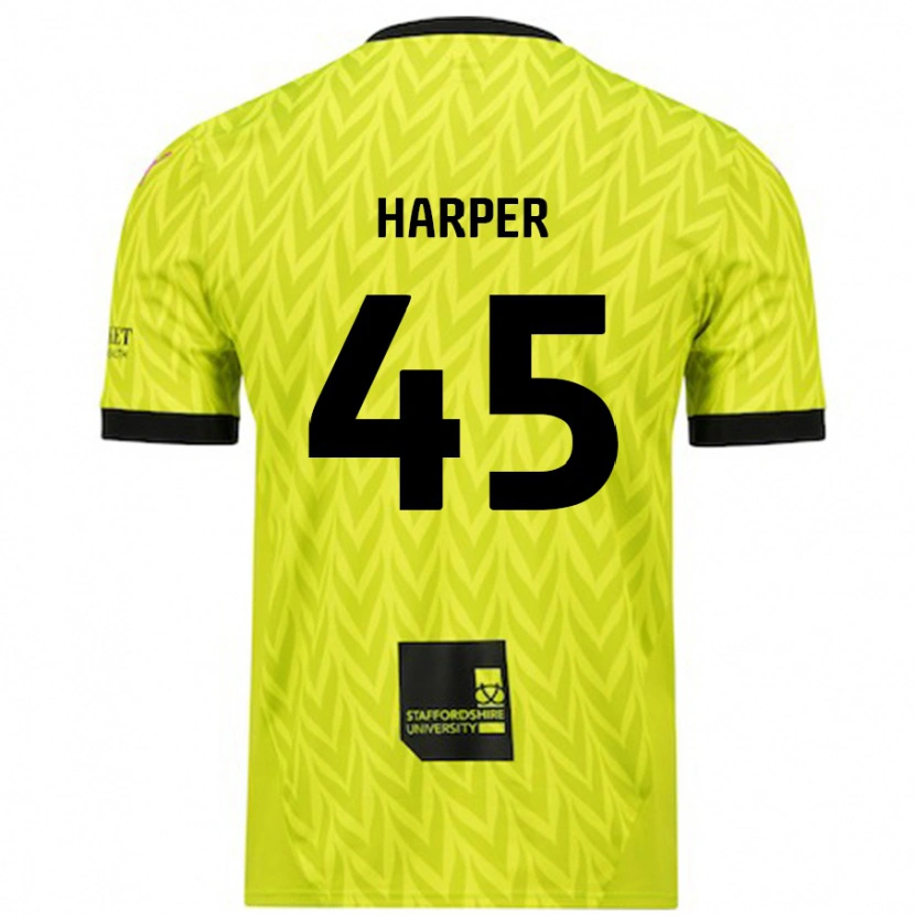 Danxen Kid Rekeem Harper #45 Fluorescent Green Away Jersey 2024/25 T-Shirt