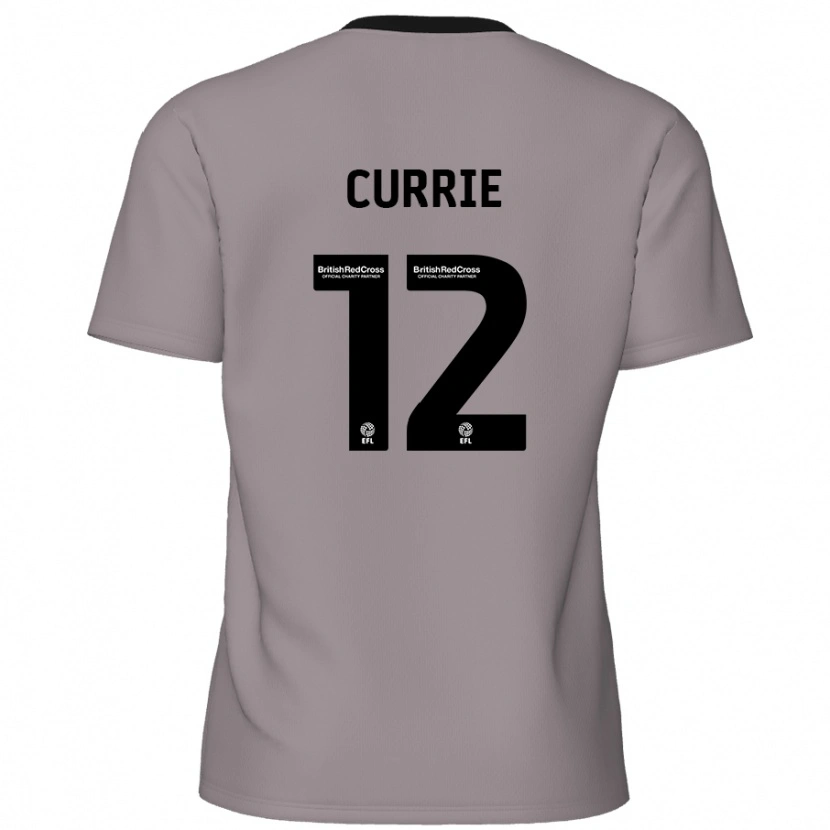 Danxen Kid Jack Currie #12 Grey Away Jersey 2024/25 T-Shirt