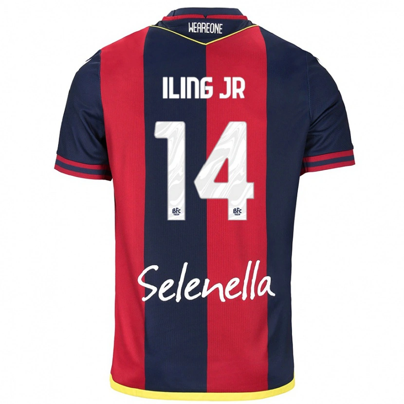 Danxen Men Samuel Iling-Junior #14 Red Royal Blue Home Jersey 2024/25 T-Shirt