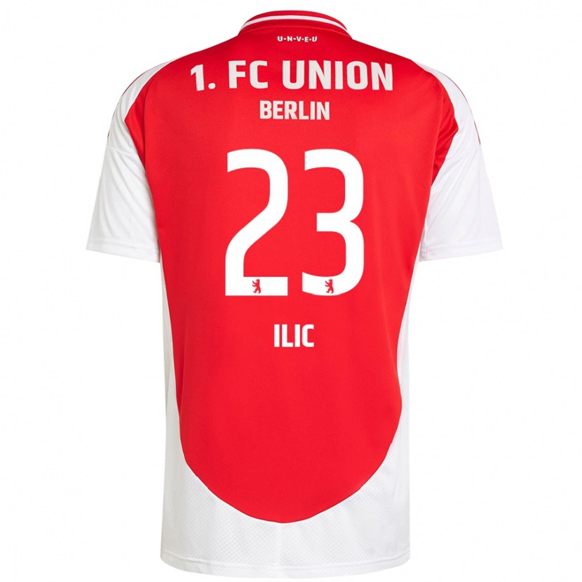 Danxen Men Andrej Ilic #23 Red White Home Jersey 2024/25 T-Shirt