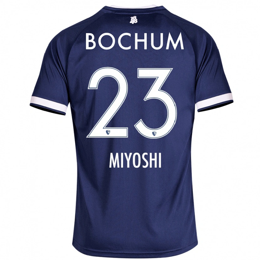 Danxen Men Koji Miyoshi #23 Dark Blue Home Jersey 2024/25 T-Shirt