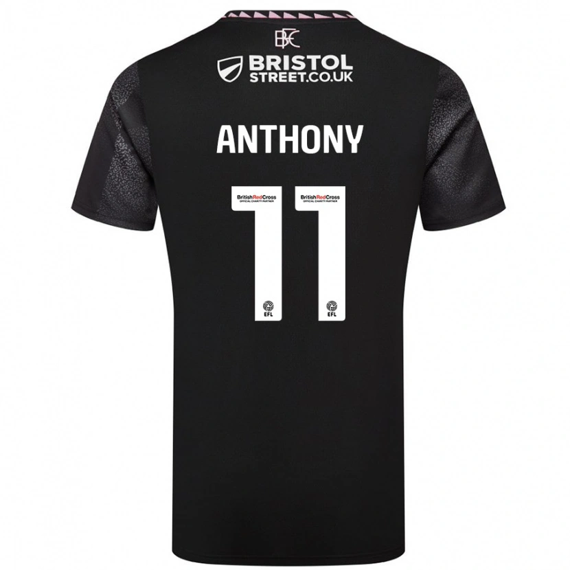 Danxen Men Jaidon Anthony #11 Black Away Jersey 2024/25 T-Shirt