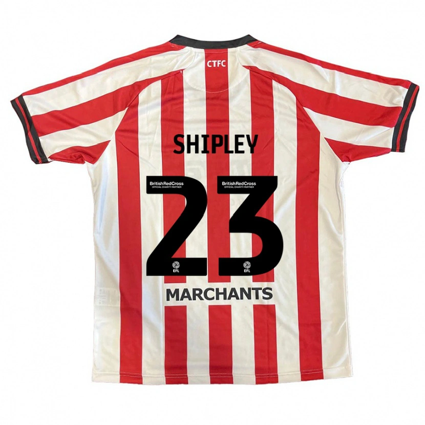 Danxen Men Lewis Shipley #23 Red White Home Jersey 2024/25 T-Shirt