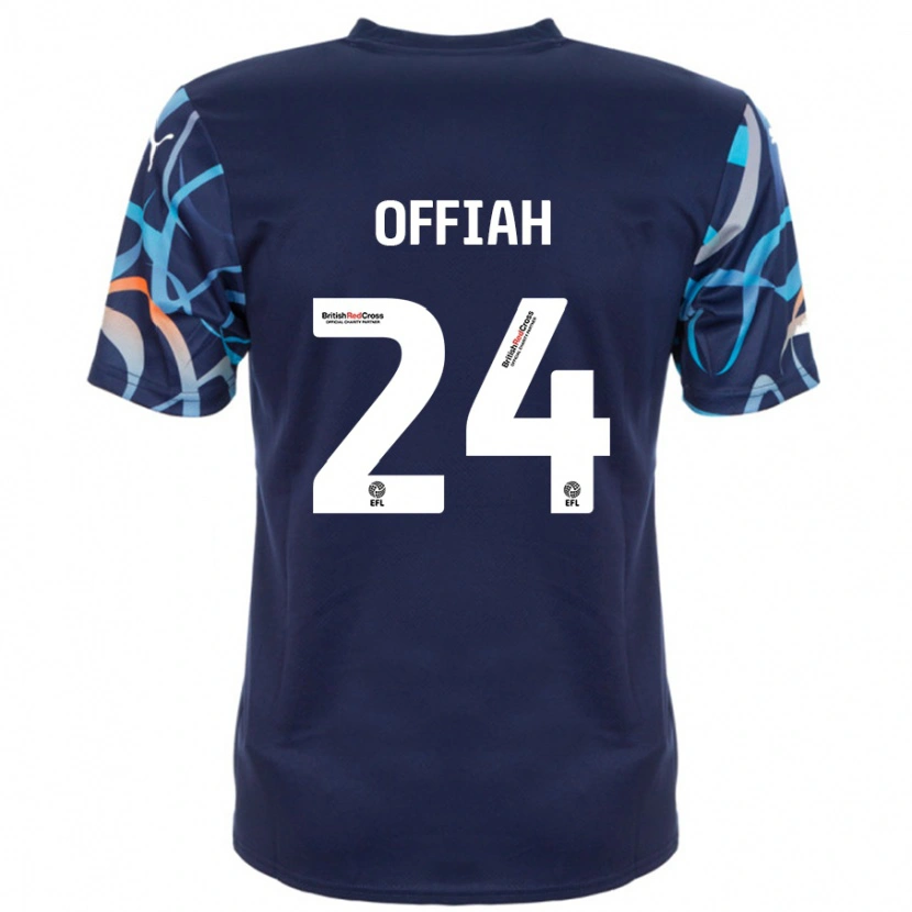 Danxen Women Odel Offiah #24 Navy Blue Away Jersey 2024/25 T-Shirt