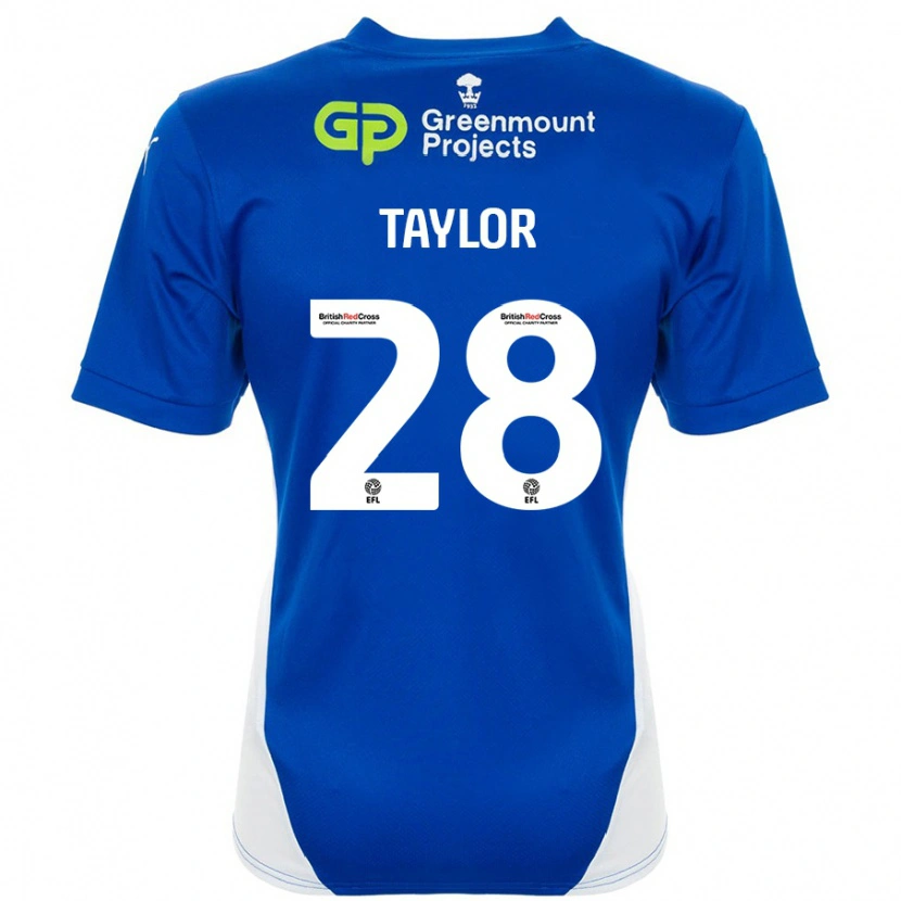 Danxen Women Dale Taylor #28 Blue White Home Jersey 2024/25 T-Shirt